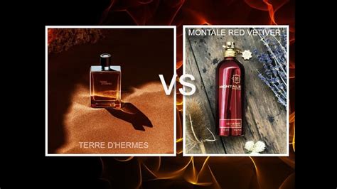 Terre D'hermes vs. Montale Red Vetiver 